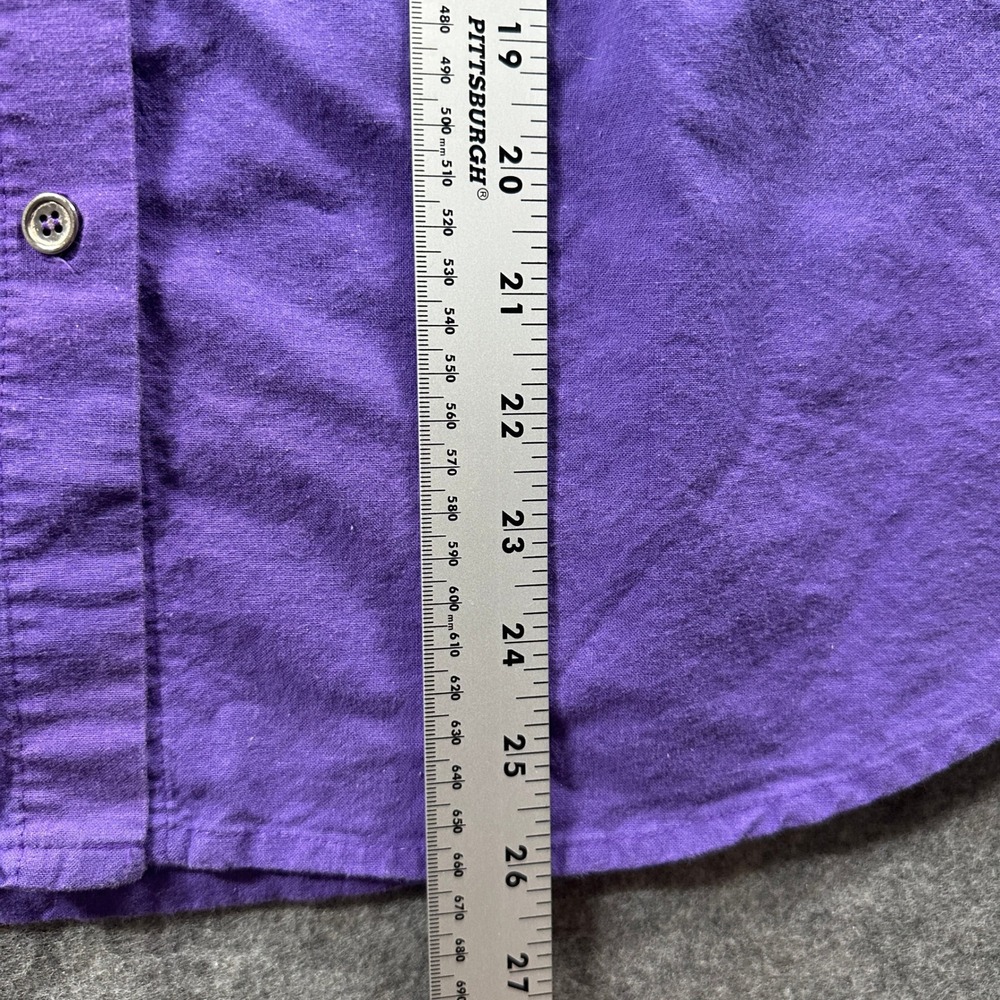 Harley-Davidson Button Up Shirt Women Small Purple Ladies of Harley Biker USA - Picture 8 of 9